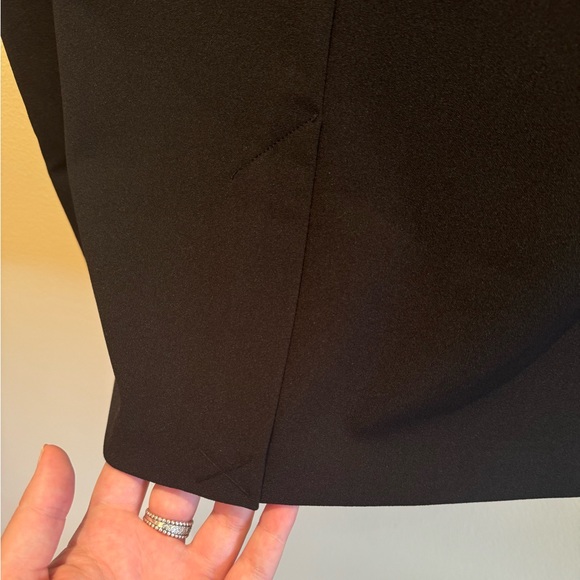 Black Pencil Skirt with Belt Accent - Size XL - SOHO Apparel LTD - Picture 2 of 5